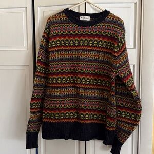 Molly Goddard Oversized Fair Isle Sweater M